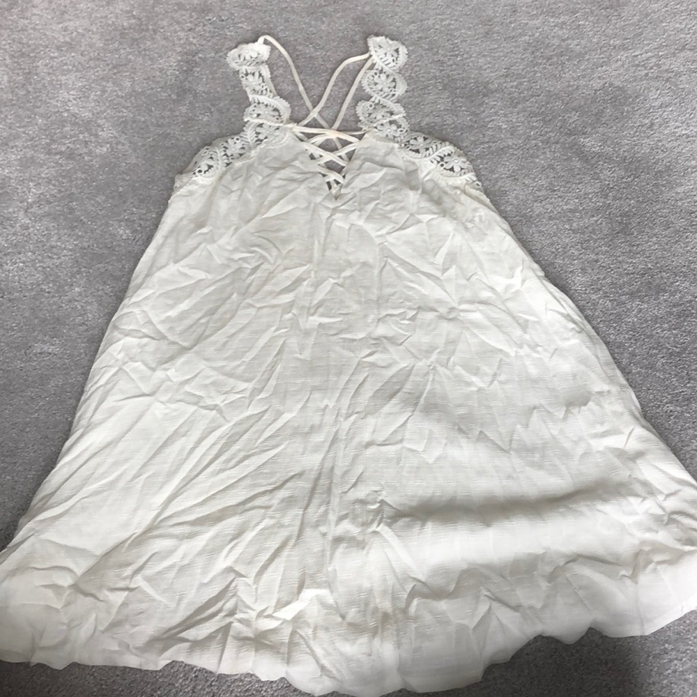 White sun dress angel biba hello Molly